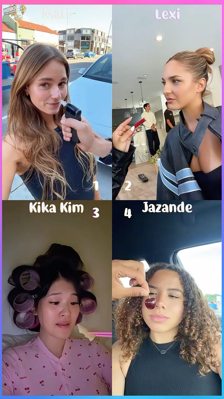 DILEMMA ?? Mali x Lexi x Kika Kim x Jazande #shorts #tiktok #viral #dance #cute #funny #trend