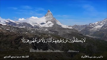 Surah Al-Anbiya | قراءة مريحة من سورة الأنبياء بصوت القارئ حسن فهمي العدني - الجزء الأول