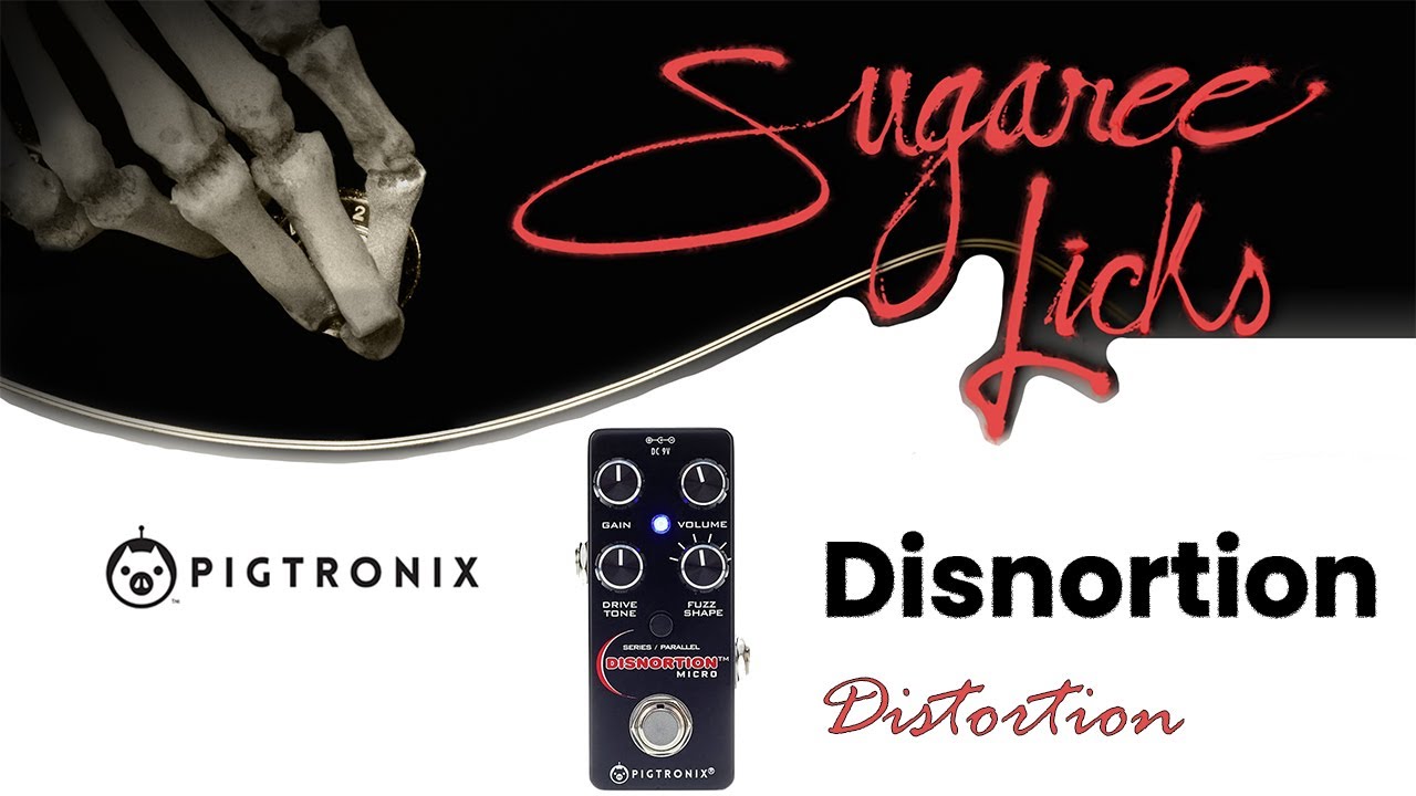 Pigtronix Disnortion Micro Pedal Demonstration Video