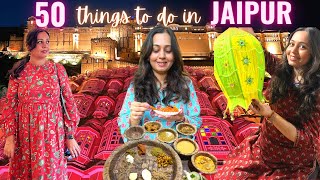 50 things to do in Pink City JAIPUR:Food, Shopping & Attractions *the ultimate guide* from my trips