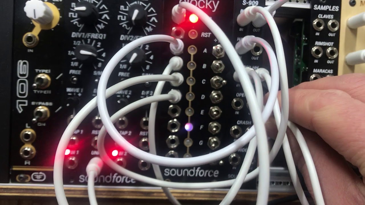 Soundforce Samples S-909 Eurorack Drum Module - Elevator