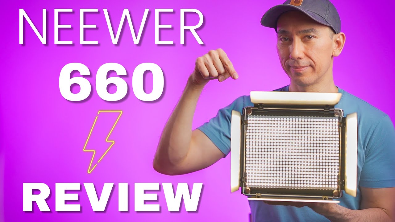 Neewer 660 Review. Best lighting for  Videos and Streaming 