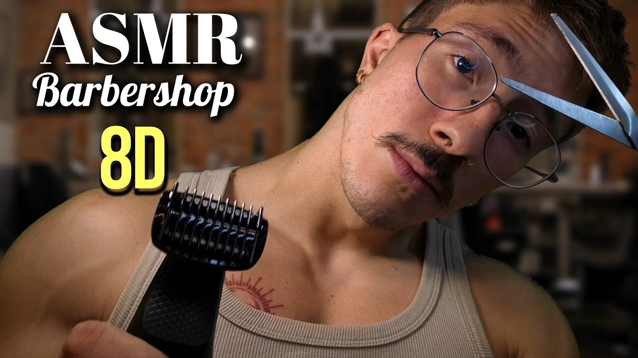 ASMR 8D ✂️ Ультрареалистичная стрижка (с эффектом погружения и бинауральным звуком)