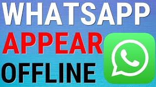 How To Appear Offline On WhatsApp (2023)