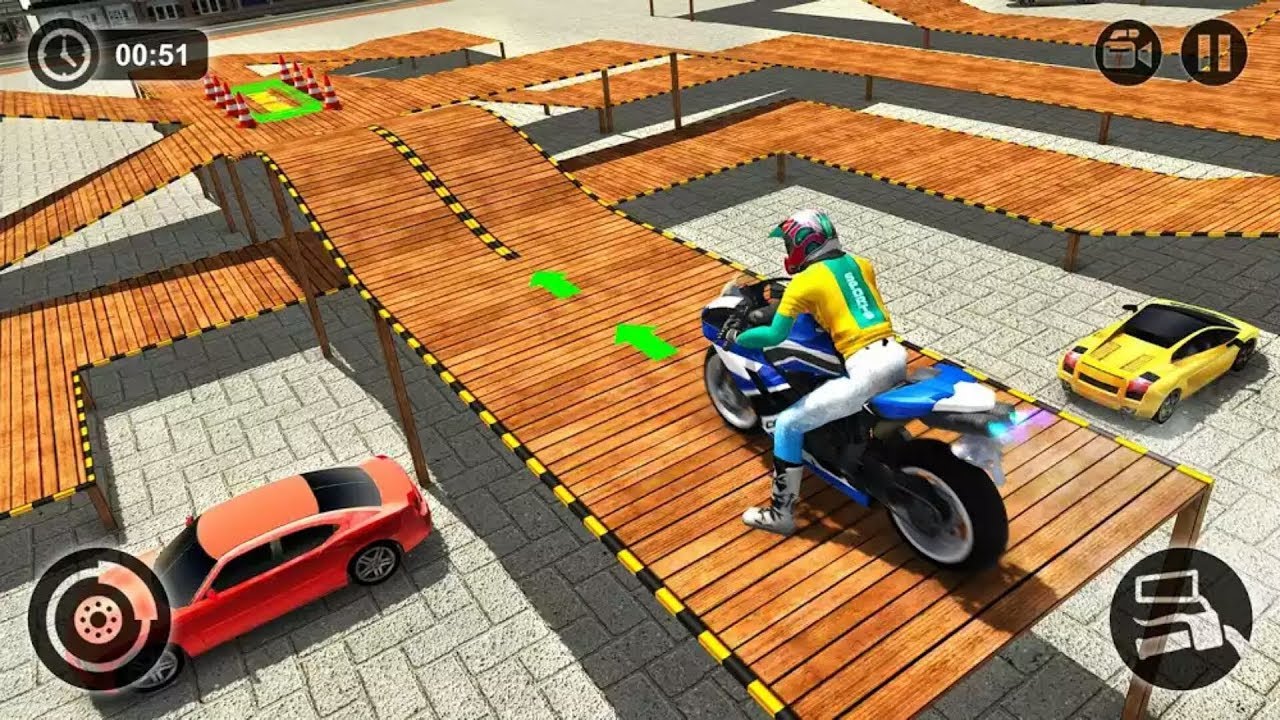 City Bike Stunt Parking Adventure - by Tech 3D Games Studios | Android Gameplay |