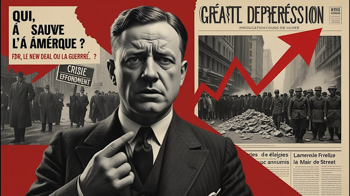 Comment l'Amérique a tout perdu en 1929 !