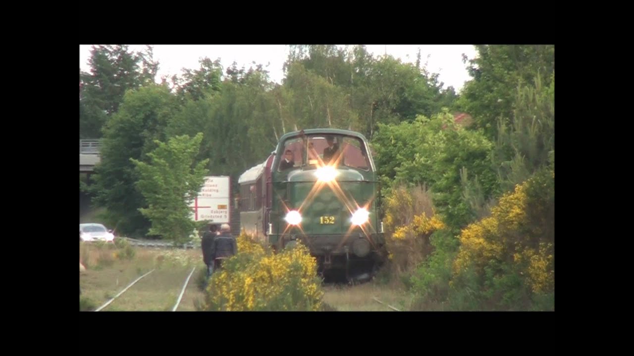 Sidste afgang med tog imod Grindsted!