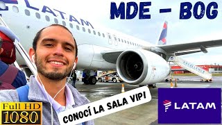 TRIPREPORT (#11)| ¿Cómo es la SALA VIP The Lounge? | Medellín - Bogotá | LATAM Colombia | HD | A320