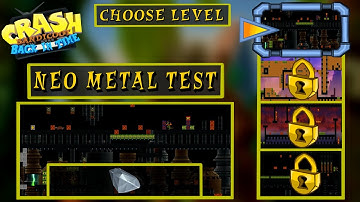Crash Back In Time | Crash Bandicoot 1 | Neo Metal Test | #21