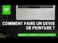 Comment faire un devis de peinture 