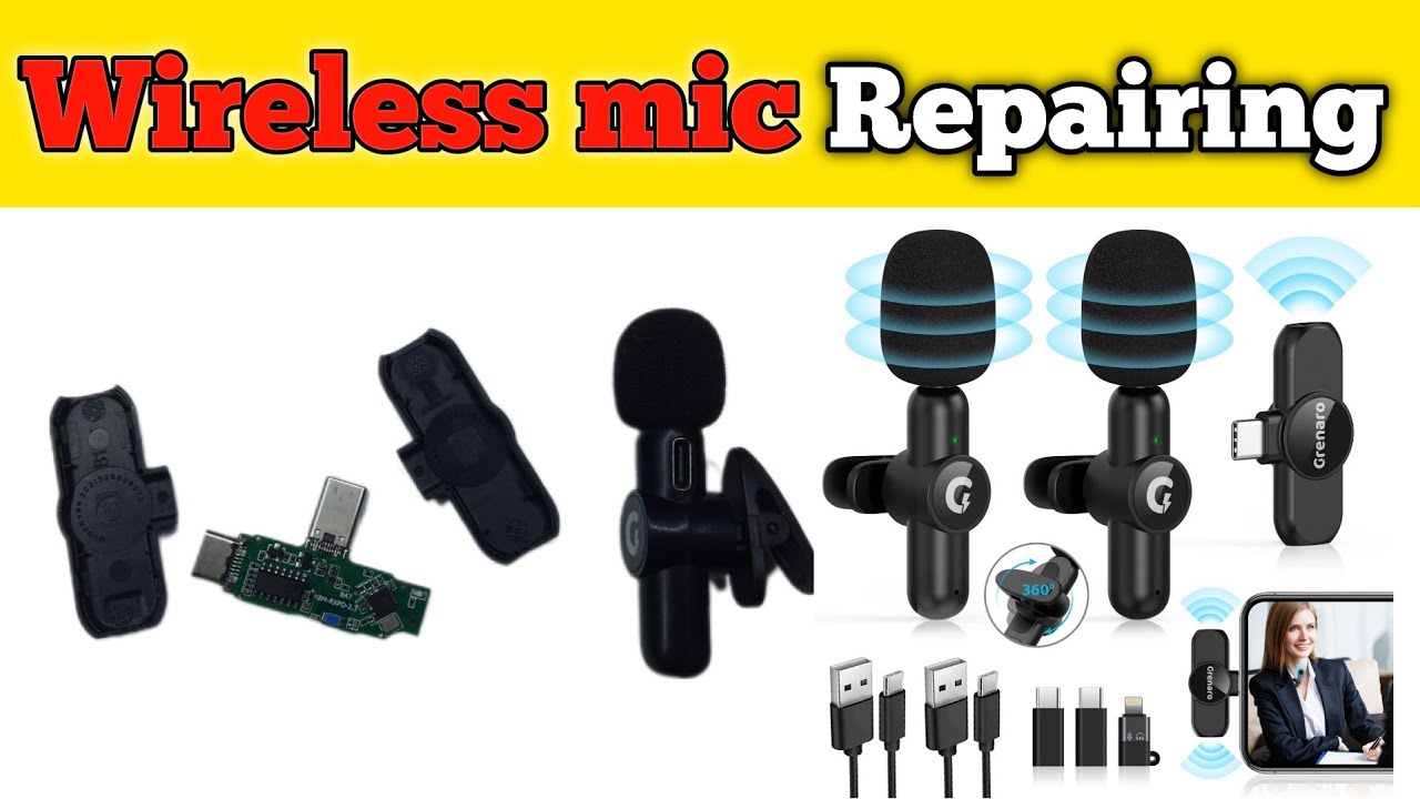 wireless mic kaise repair karen | how to repair wireless mic | - YouTube