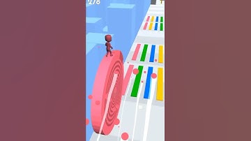 Layers Roll All Level Gameplay Video android,ios Update #layersroll #layerball #layerrollgame #short