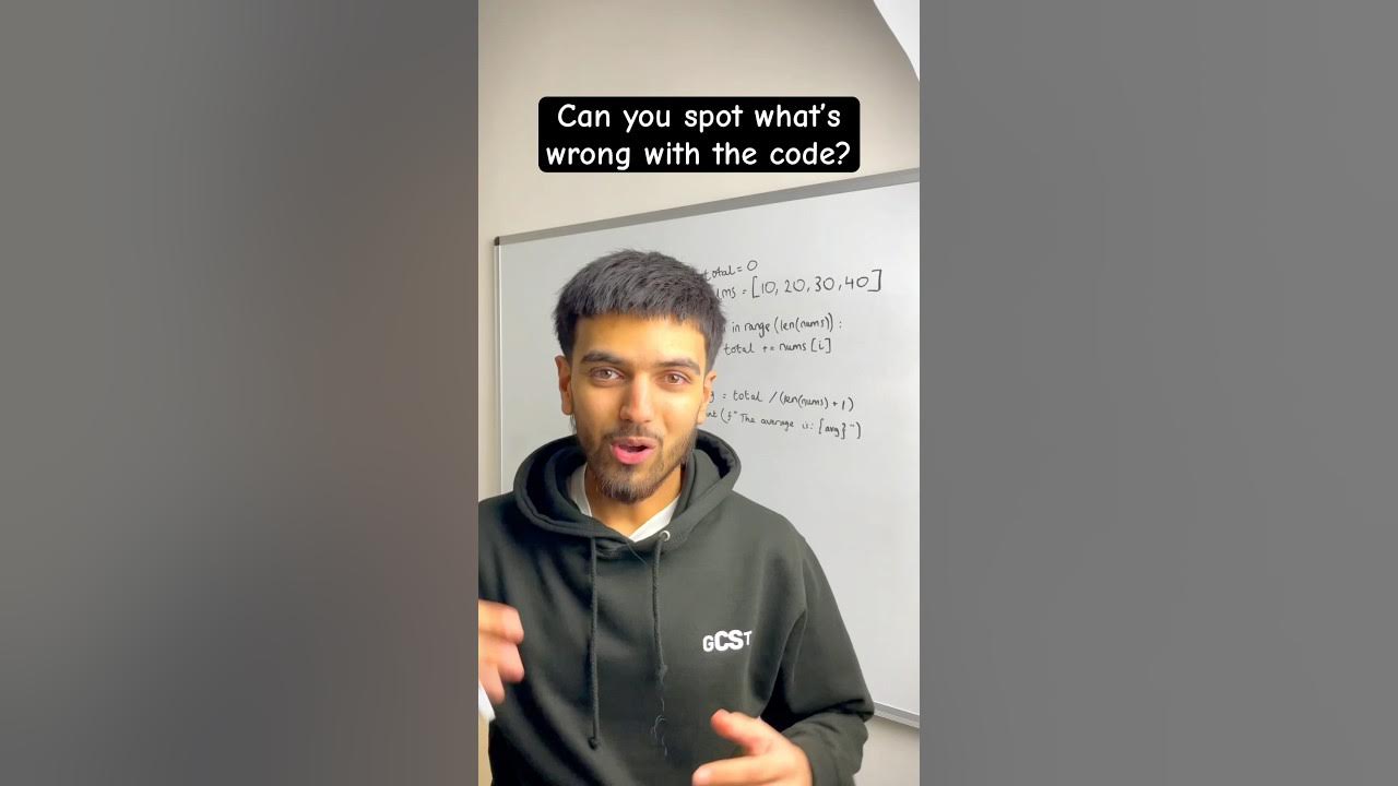 Logic errors - Were you able to spot the mistake with the code? GCSE ...