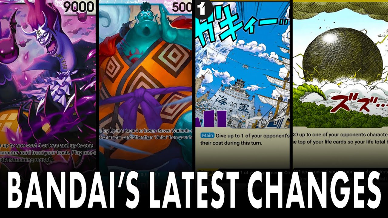 Block Rotation One Piece The Reality of One Piece's Rotation + Banlist || One Piece Trading Card ...