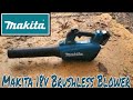 Makita 18v Brushless Blower Review