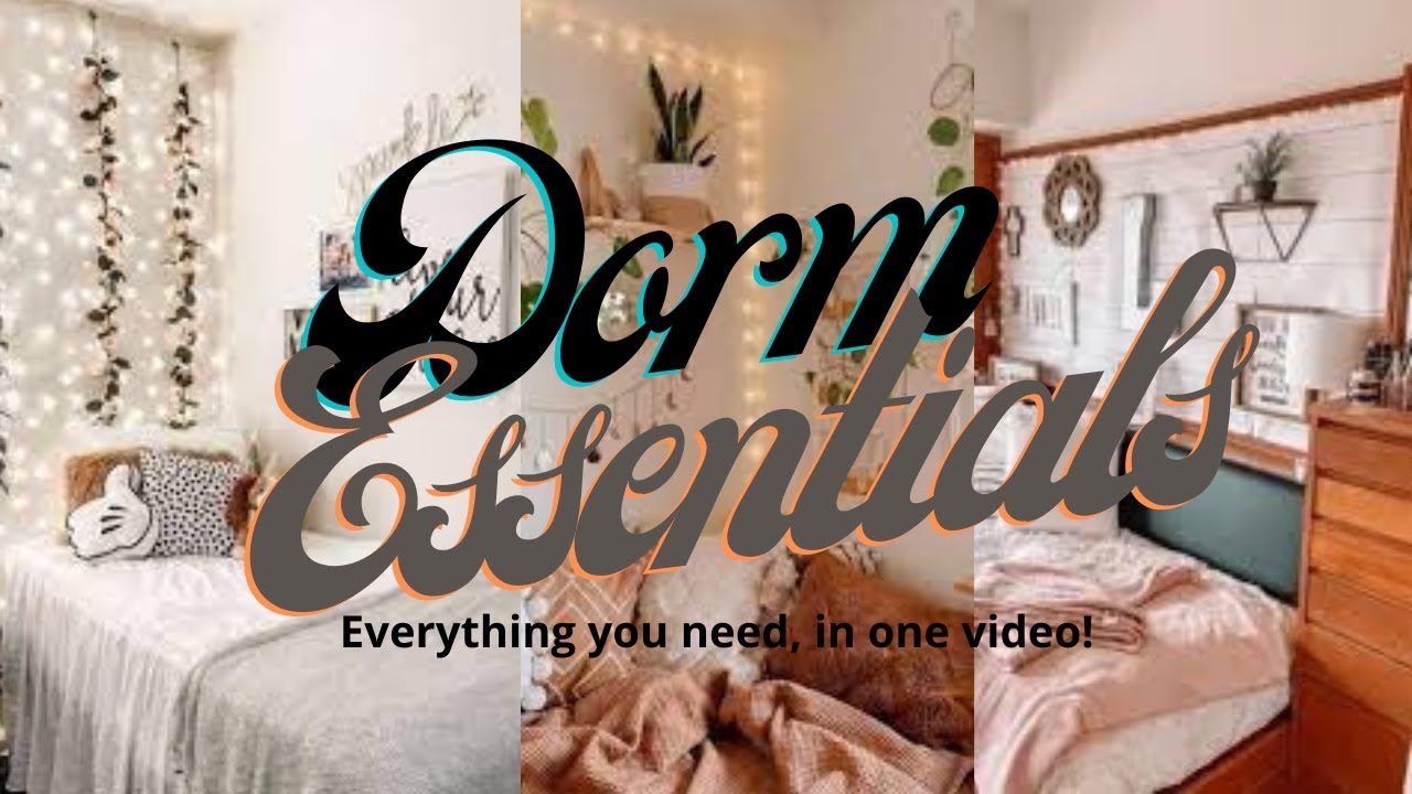 COLLEGE DORM ESSENTIALS 2021: what no one tells you!!