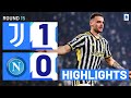 JUVENTUS-NAPOLI 1-0 | HIGHLIGHTS | Gatti header sinks Napoli | Serie A 2023/24