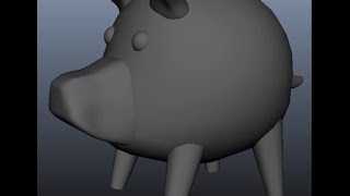 3D Modeling: Cartoon Pig
