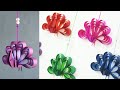 Simple paper peacock wall hanging  diy easy paper crafts tutorial  wall decoration ideas