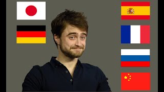 Daniel Radcliffe Speaking Different Languages