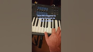 BlueARP DM v2.5.3 + Motif XS rack, another guitar beat #synth  #arpeggiator