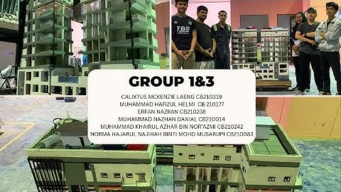 VIDEO MINIATURE MODEL OF HIGHRISE BUILDING CONSTRUCTION