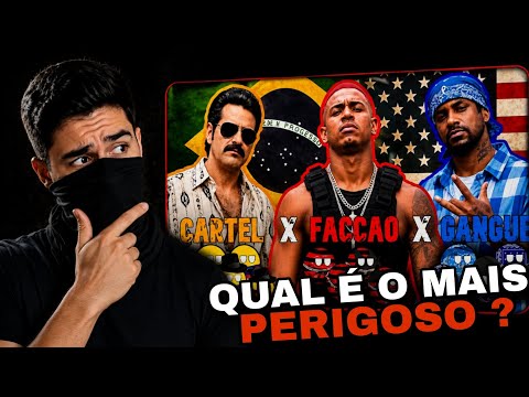 CARTEIS + FACÇÕES + GANGUES (Quem é mais forte e perigoso ?) - Zero Reage