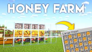 Efficient Honey Farm - Minecraft 1.20.6 | Best Bee Farm in Minecraft 1.20.6