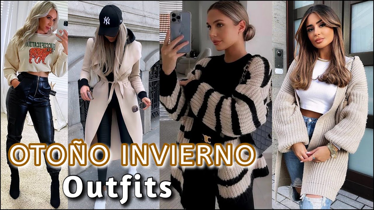 MODA OTOÑO INVIERNO LOOKS EN TENDENCIAS MODA MUJER 2024