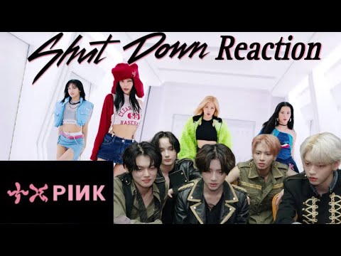 TXT 투모로우바이투게더 Reacts To BLACKPINK Shut Down MV