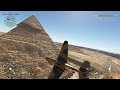 P-40 Warhawk over Pyramids, Egypt