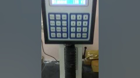 Digital rockwell hardness tester