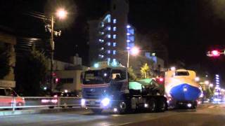 N700系 新幹線 Z75編成 16号車15号車 陸送 2011/10/07