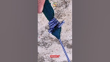How to Tie a Camping Knot #shorts #knottutorial #knots #git #knotart @DoiT_03