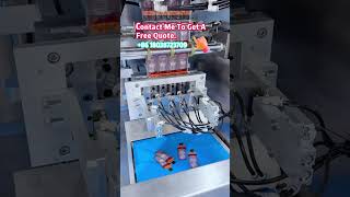 Multi-Lane Shaped Pouch Pizza Sauce Packaging Machine | Piston Pump Filler