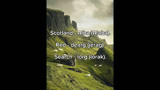 Scottish Gaelic pronunciation tips