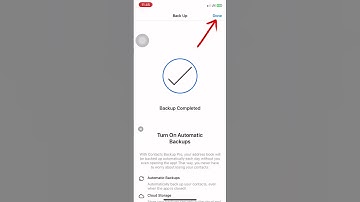 How to save contact on iPhone as a VCF file using Contact backup + transfer