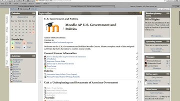 Moodle Basics Video Introduction
