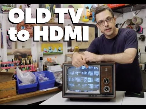 Hooking An Old TV to HDMI Players