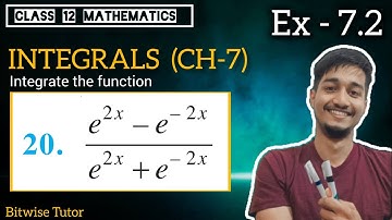 Class 12 Ex 7.2 Q20 Maths | Ex 7.2 Class 12 Math q20 | ex 7.2 Q20 Class 12 Maths