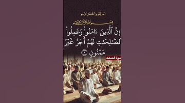 سورة فصلت #القرآن_الكريم #المصحف