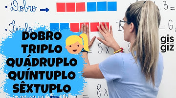 DOBRO, TRIPLO, QUÁDRUPLO, QUÍNTUPLO e SÊXTUPLO
