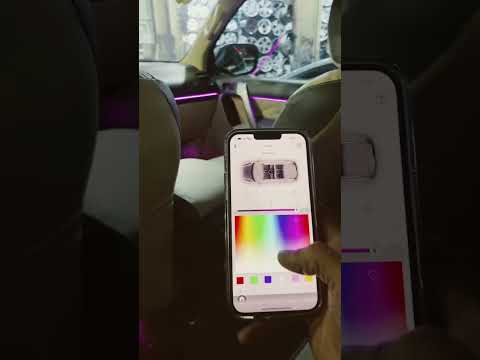 تركيب اضائة داخليه على سيارة برادو ٢٠١٥