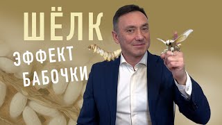 ШЁЛК, КАК ЕГО ПОЛУЧАЮТ ИЛИ ЭФФЕКТ БАБОЧКИ