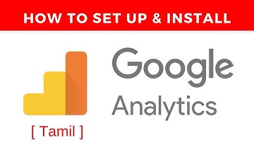 {Tamil} How to Set up Google Analytics & Install On Your Website!