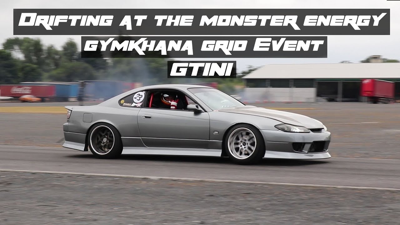 Drifting at the GTINI Monster Energy Gymkhana Event @ The Eikon Centre // Unlimited Super