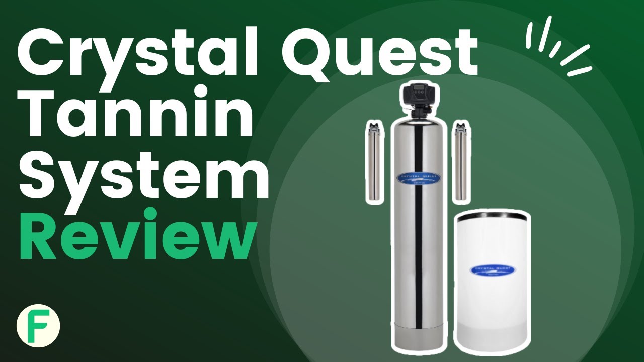 Crystal Quest Tannin Whole House Water Filter System Review🚰