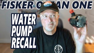Fisker Ocean Water Pump Recall