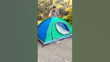 Easy setup Tent unboxing for camping | Ideal for 2 person😲