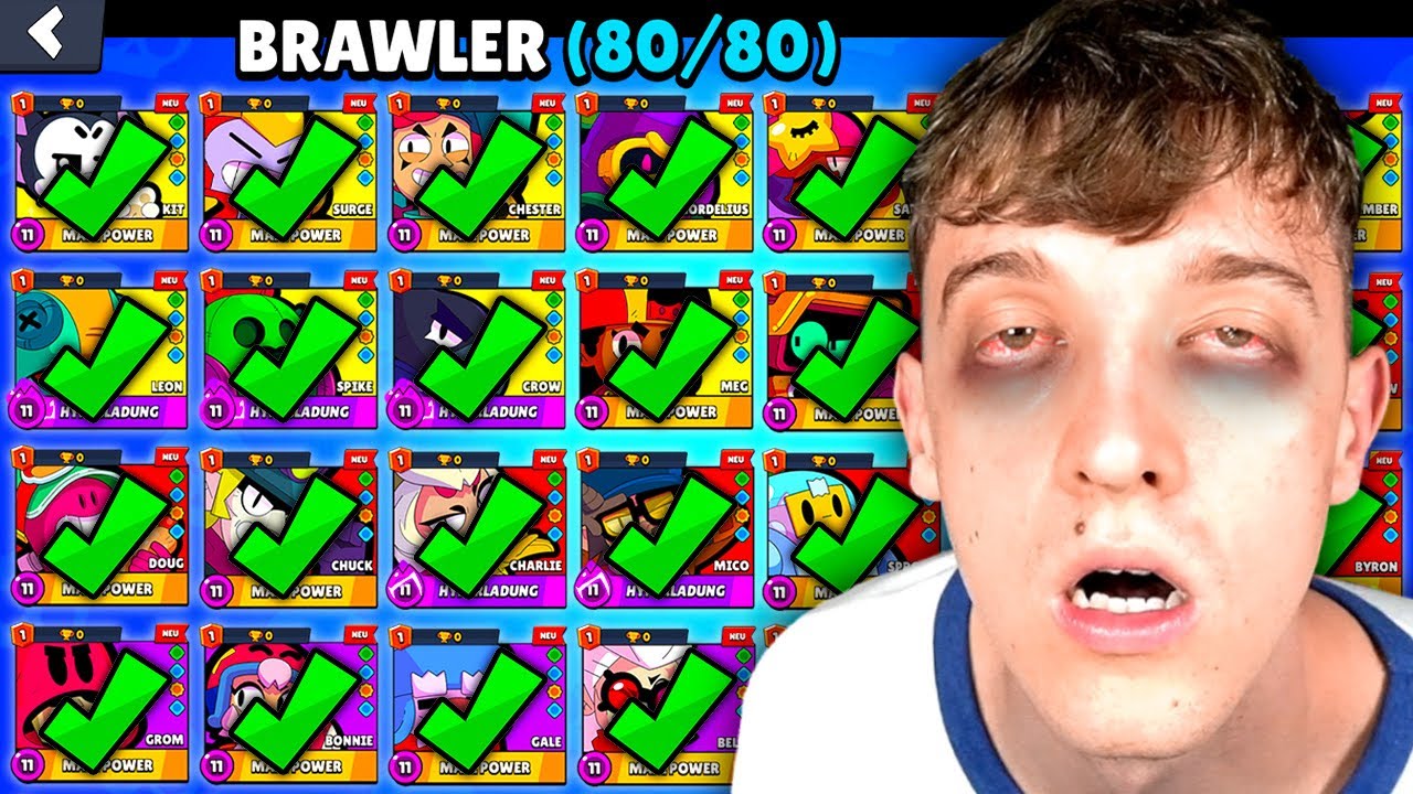 ALLE 80 BRAWLER IN 1 VIDEO SPIELEN! 😱